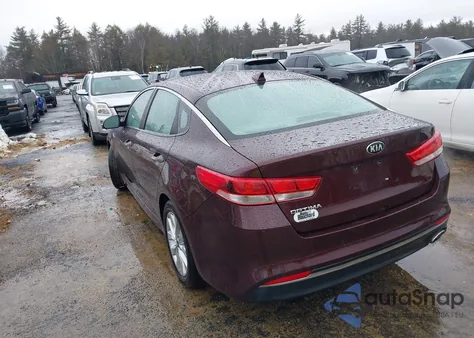 2016 Kia Optima Lx z USA, uszkodzony, nr VIN 5XXGT4L31GG051809